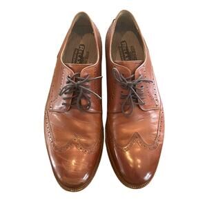 Cole Haan Leather Harrison Shortwing Oxfords Lace Up Men's Dress Shoes Size 11.5